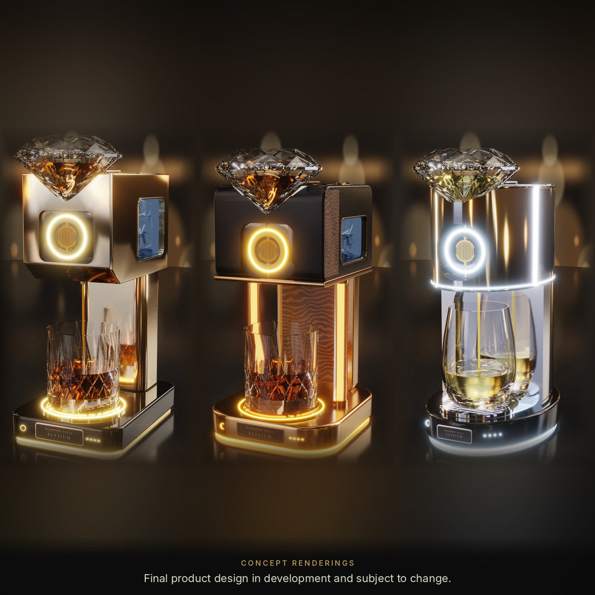 Diamond Chill design concepts in development