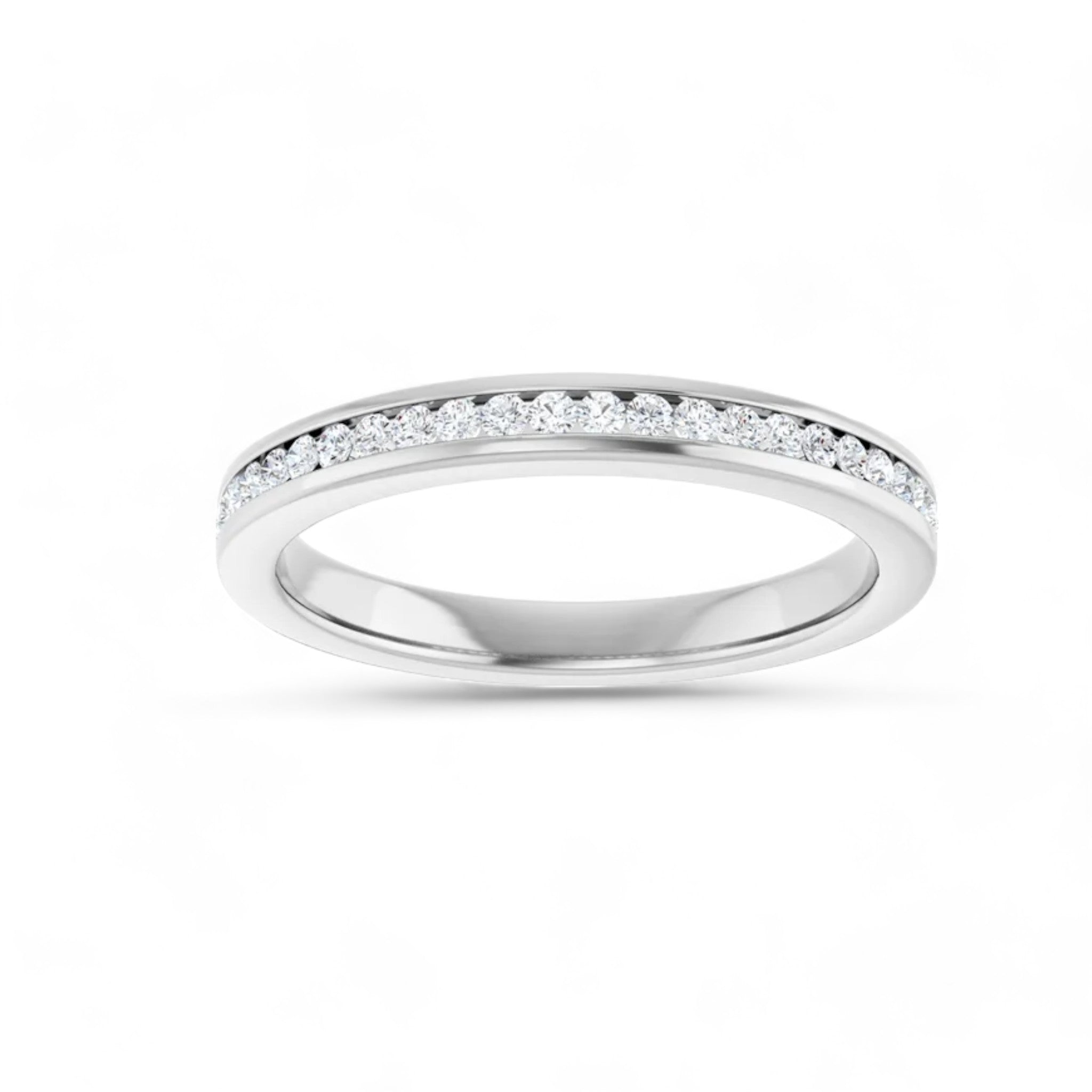 Black Diamond - Women’s Ring - ATHENA - 14K White Gold - 1/5 CTW Diamond Anniversary Band - Lady Elysium Black Diamond