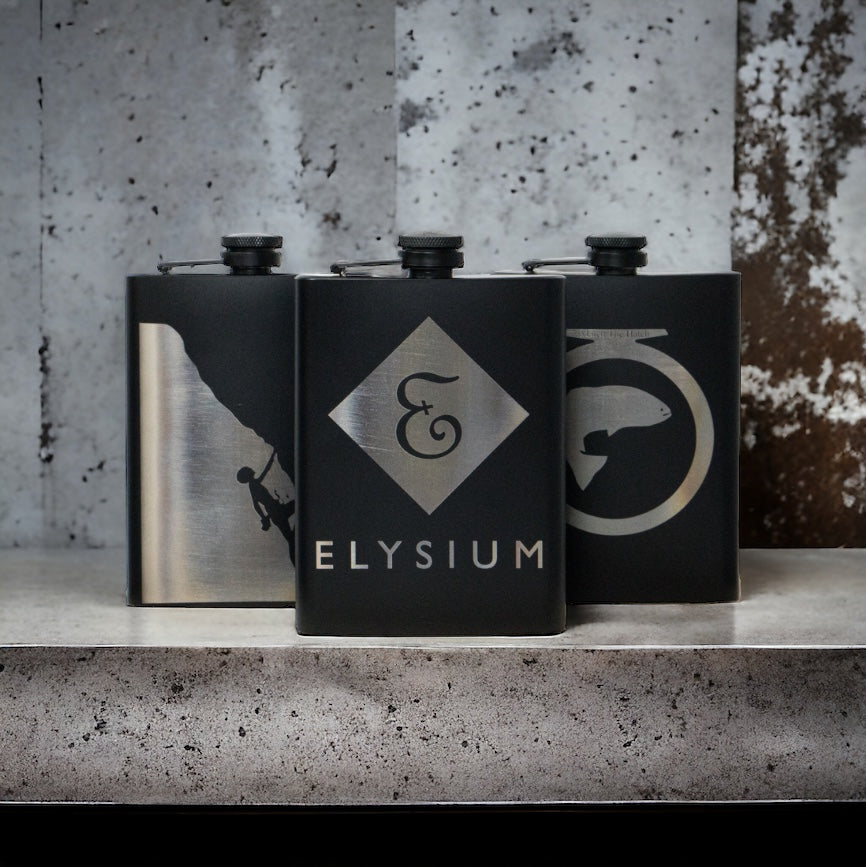 Elysium Black Diamond - Personalized Prestige Flask